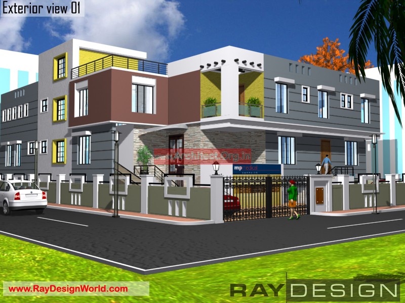 Hospital planning for Dr. Shekhar tyagi with 60 beds