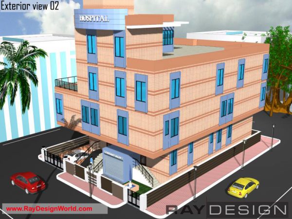 Best Hospital Design in 4400 square feet - 16