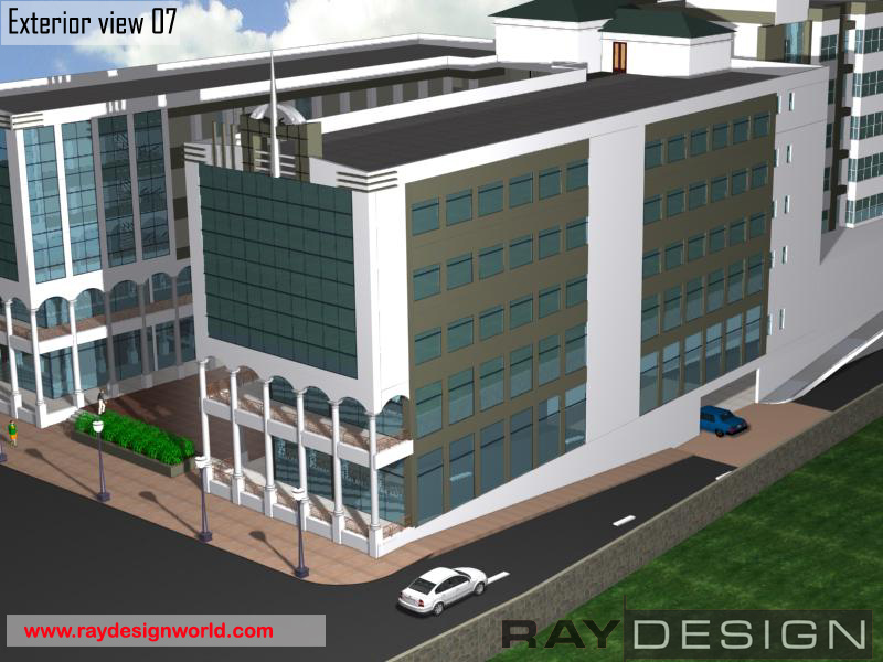 BAJAJ -Dehradoon- Hotel Design with shopping complex