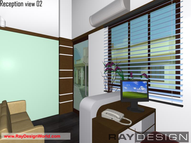 hospital clinic interior project by raydesign team