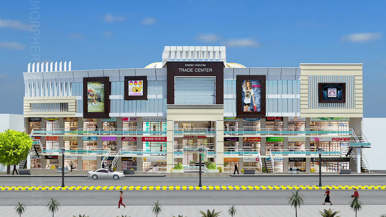 shopping complex malls designed by raydesign world