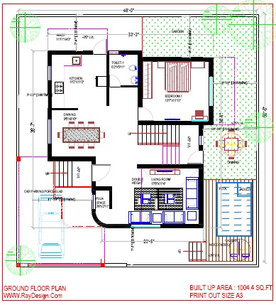 Best Residential Design in 2250 square feet - 38