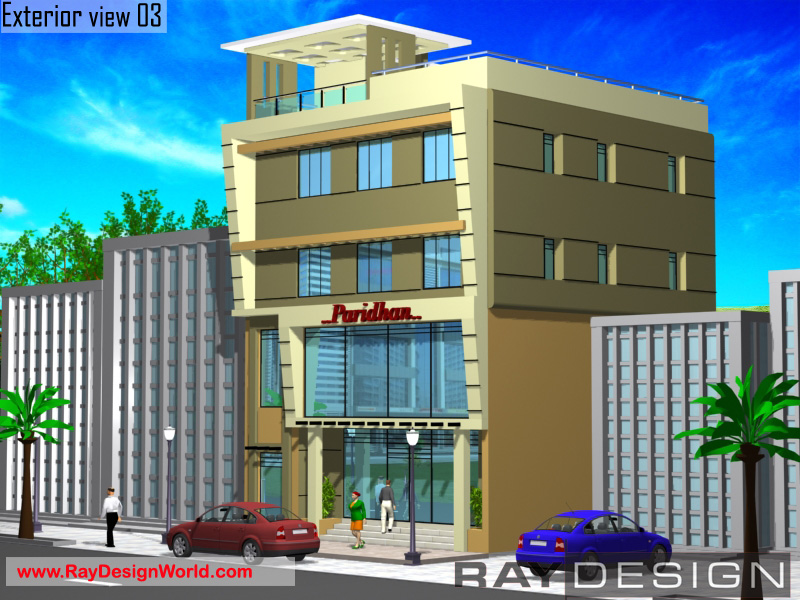 Best Commercial Complex Design in 1188 square feet - 04