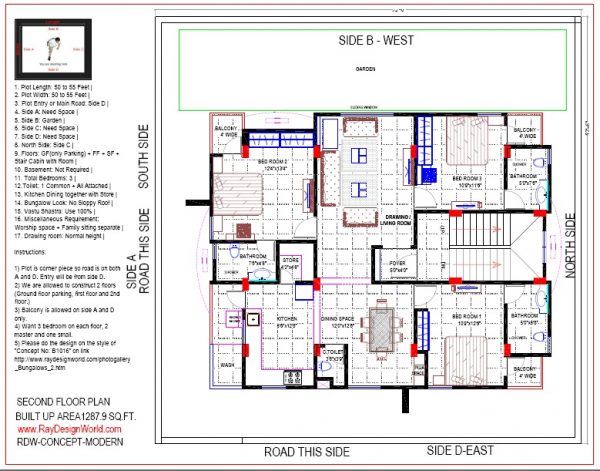 Best Residential Design in 2756 square feet - 54