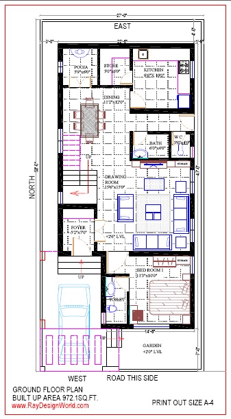 Best Residential Design in 1566 square feet - 67