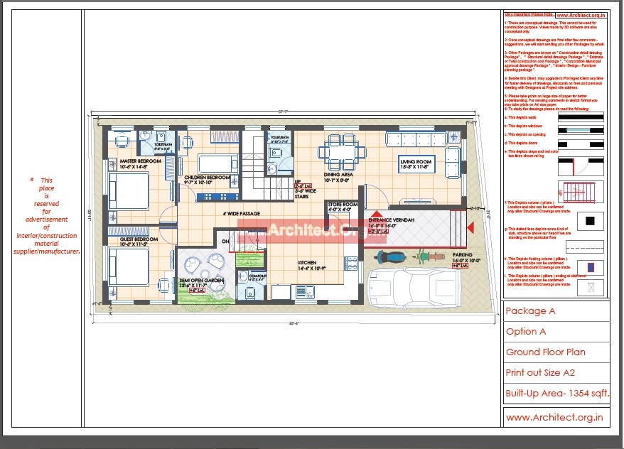 Mr.Kumar- House - Ground Floor Plan