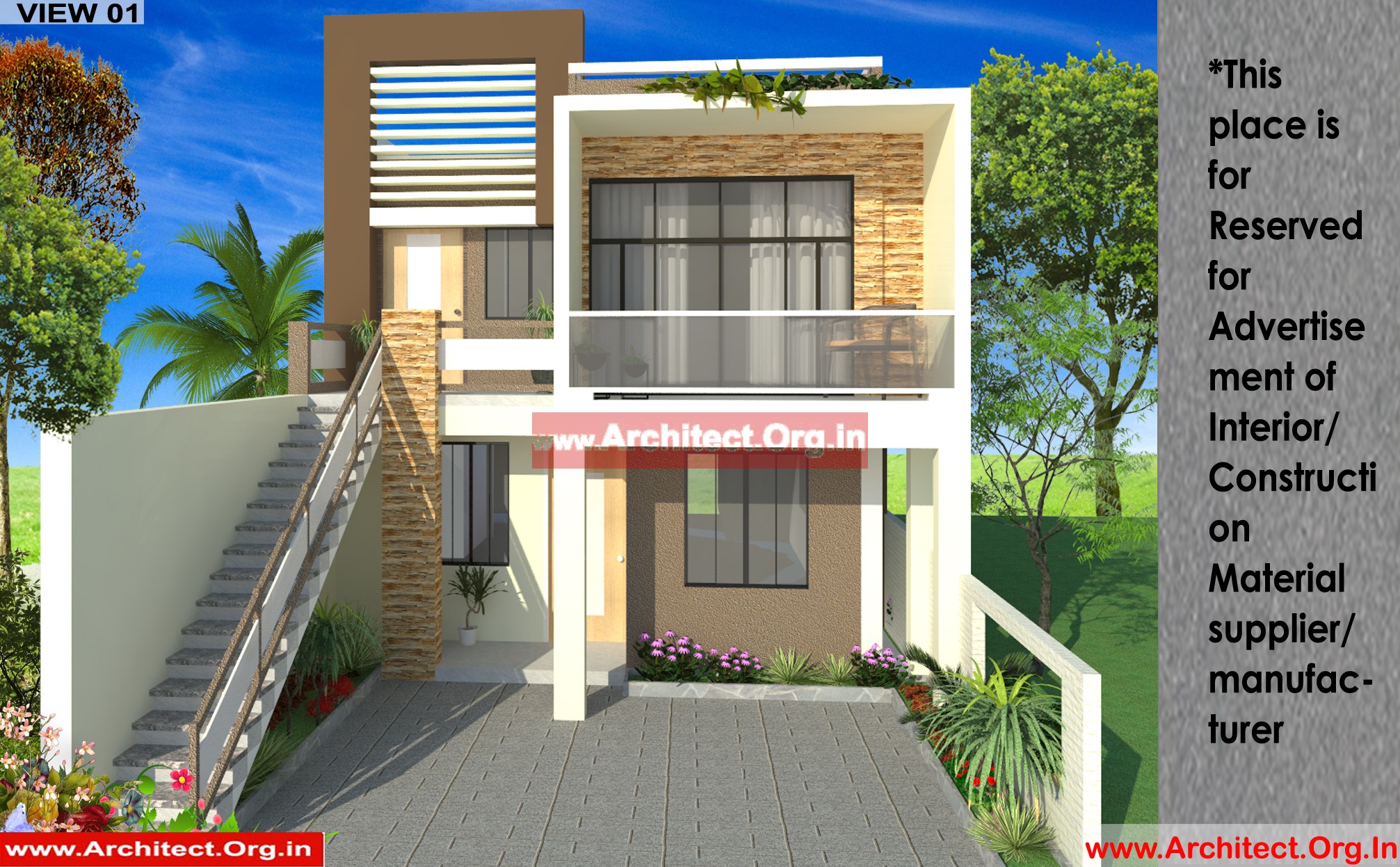 Mr.Rajeev Singh- Saharsa Bihar- Bungalow Exterior Design