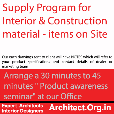 construction material supply program by Architect.Org.in