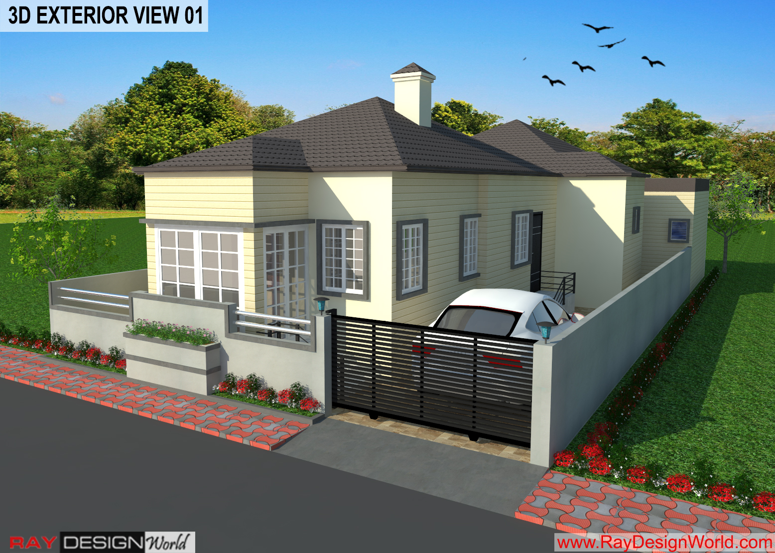 Colonial House Design 4500 Square Feet
