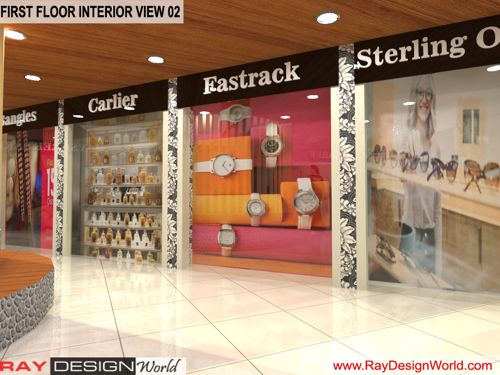 Shopping Complex Interior Design of First  floor - Annapurna Berhampur Odisha - Mr.Bichitra Patnaik