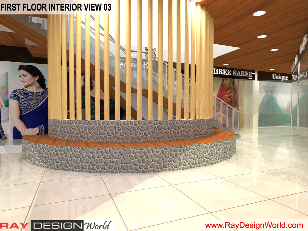 Shopping Complex Interior Design of First  floor - Annapurna Berhampur Odisha - Mr.Bichitra Patnaik
