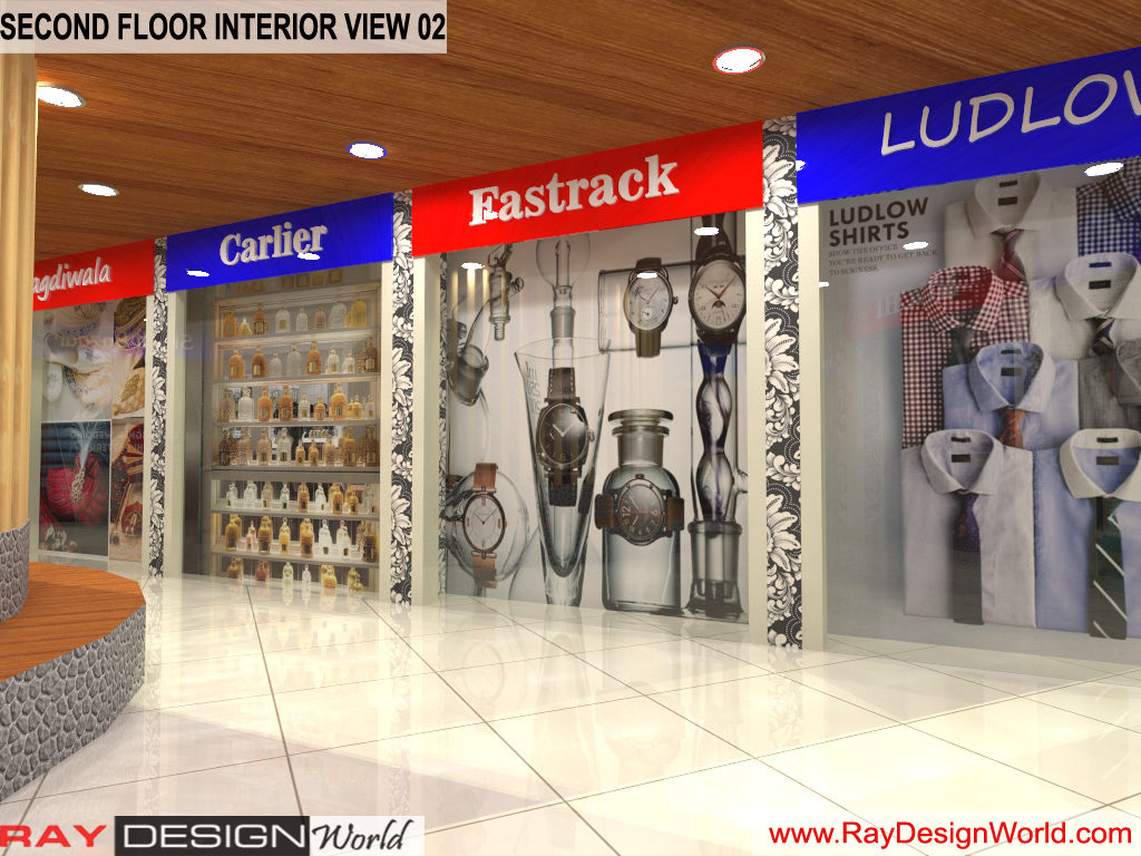 Shopping Complex Interior Design of Second floor - Annapurna Berhampur Odisha - Mr.Bichitra Patnaik