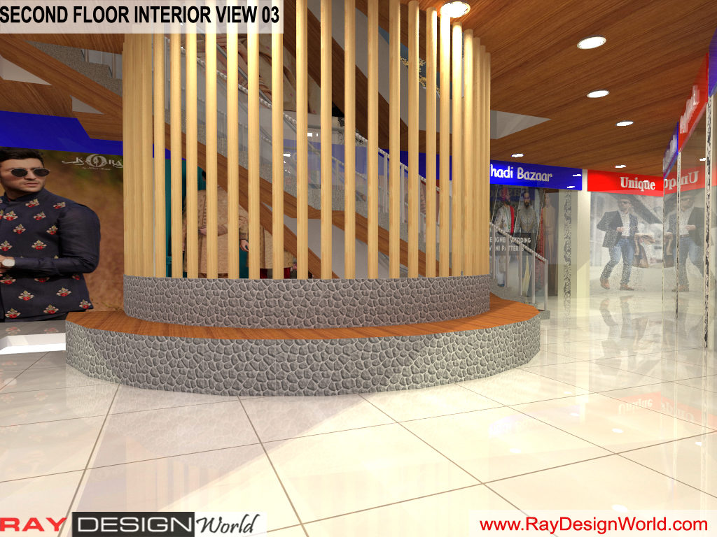 Shopping Complex Interior Design of Second floor - Annapurna Berhampur Odisha - Mr.Bichitra Patnaik